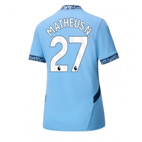 Manchester City Matheus Nunes #27 Hemmakläder Dam 2024-25 Kortärmad